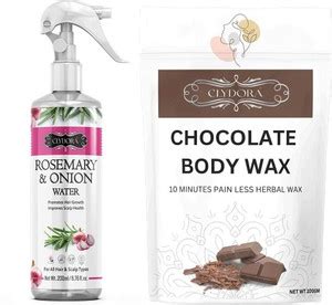 Clydora Onion Rosemary Water Spray & Chocolate Wax Powder - Price in ...