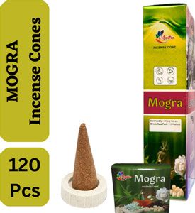 Gaumayam Mantra 120 Premium Mogra Dhoop Cones Organic Cones Herbal ...