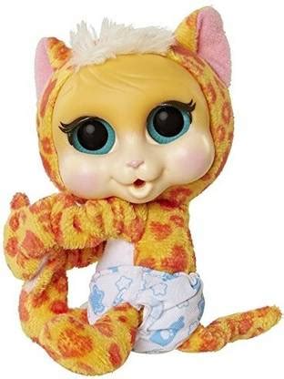 Animal Babies Minis Runts Leopard Spots Plush Pink - 13 cm - Minis ...