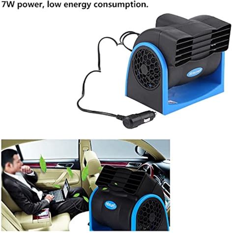 Qiilu 12V Car Fan,Auto Car Vehicle Fan 12V Portable India | Ubuy
