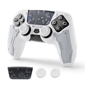 GeekShare G.S.TAC Tactical PS5 Controller Skin Set, Non-Slip Soft ...