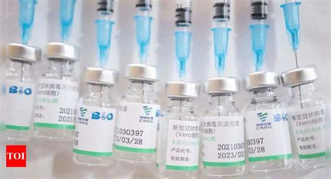 Questions over China’s Sinopharm - Times of India