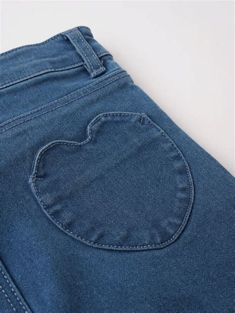 Popees Stylish Lace Detail Denim Jeans (1–8 Years) for Girls – Popees ...