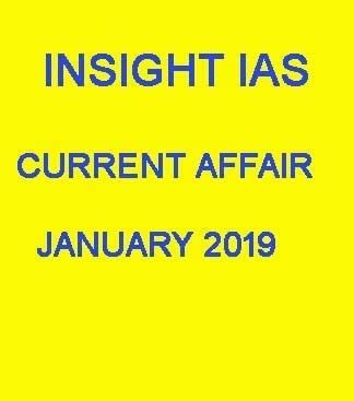 Buy Insight IAS Current Affair January 2019 (Photocopy) Book Online at ...