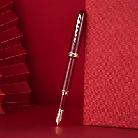Hongdian 1841 Red Fountain Pen