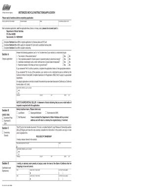 California Motorized Bicycle Application - Fill Out, Sign & Share ...