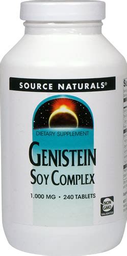 Source Naturals Genistein Soy Complex -- 1000 mg - 240 Tablets - Vitacost