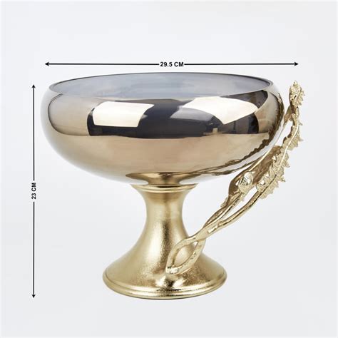 Buy Eternity Vivere Glass Fern Decorative Bowl from Home Centre at just ...