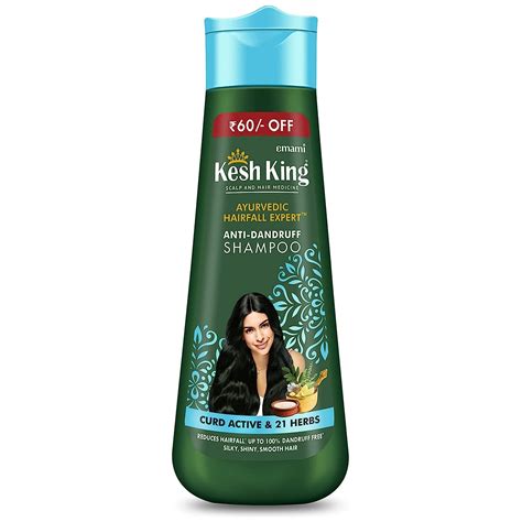 Buy Kesh King Ayurvedic Anti-Dandruff Shampoo Up To 100% Dandruff Free ...
