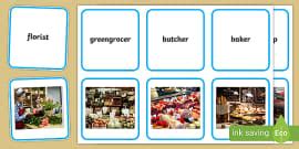 Types of Shops Matching Activity