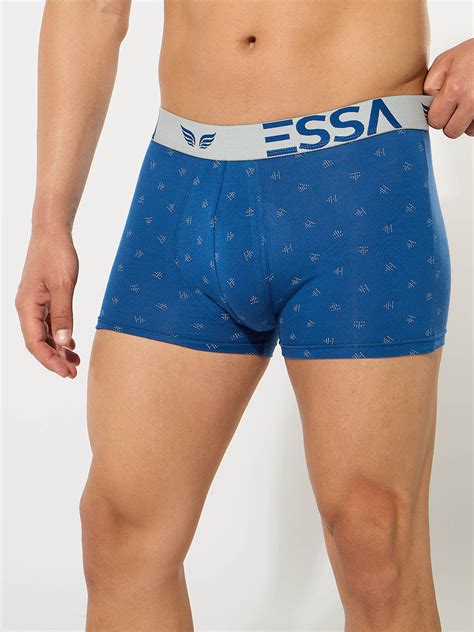 Mr Fit 4105 Printed Men Trunk Pack of 3 | 95% Cotton Comfort Underwear ...