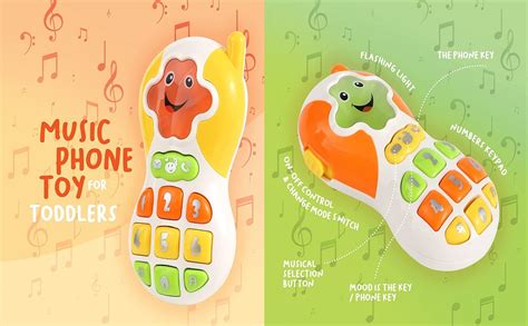 Buy FunBlast Musical Toy Mobile Phone - Toy Phone with Light & Low ...