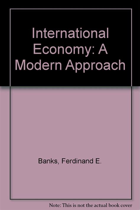 Buy International Economy: A Modern Approach Book Online at Low Prices ...