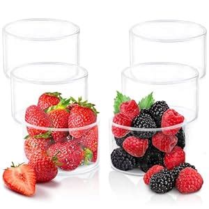 Buy Borosil 6pc 105ml Glass Kattori Set | Borosilicate Glass Bowl for ...