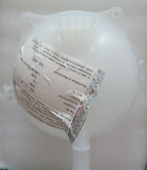 VW Polo, Vento, Ameo, Skoda Rapid Coolant Bottle - 6Q0121407D VW ...