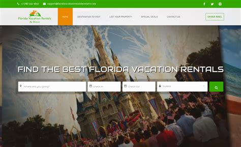 floridavacationrentalsbyowners,Best CSS, Website Gallery, CSS Galleries ...