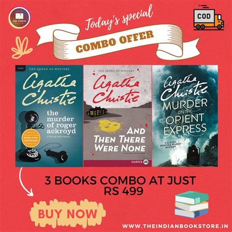 AGATHA CHRISTIE'S COMBO OF 3 BOOKS – The Indian Book Store