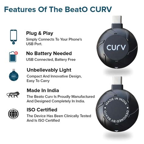 Buy BEATO CURV SMARTPHONE CONNECTED GLUCOMETER KIT WITH 25STRIPS ...