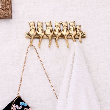 Buy Brass Wall Hooks Online at Low Price in India | IndianShelf