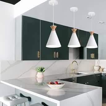 Buy Keyplus Hanging Cone Shade Light, Bulb Not Included, White, Pack of ...