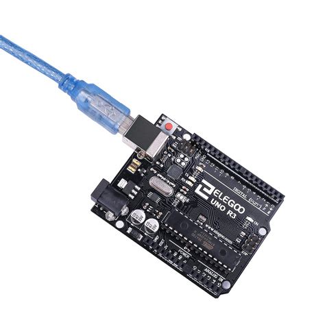 Buy ELEGOO UNO R3 Board ATmega328P with USB Cable(Arduino-Compatible ...