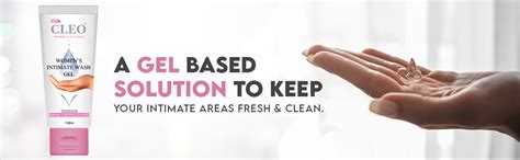 Cleo Women's Intimate Wash- Non Drip Gel | Hygiene Wash for Women, Easy ...