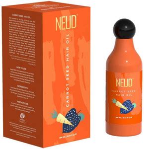 NEUD Carrot Seed Premium Hair Oil for Men & Women - 1 Pack (300ml) Hair ...