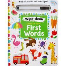 Learn to Write First Words Wipe clean : Sandcastle Books Ltd: Amazon.in ...