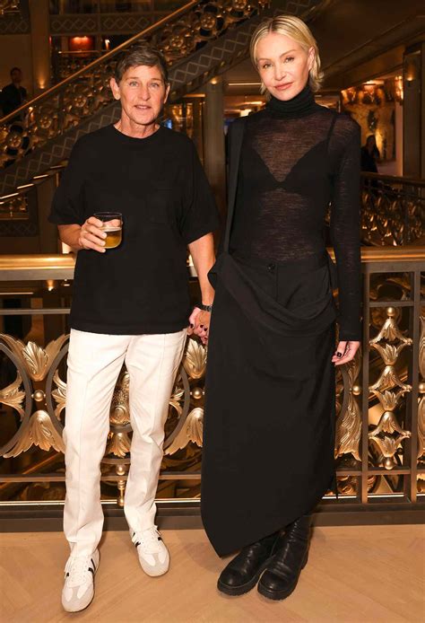 Ellen DeGeneres and Portia de Rossi Coordinate Their Outfits for Rare Date Night in Paris