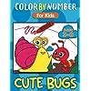 Cute Bugs Color By Number For Kids: A Fun and India | Ubuy