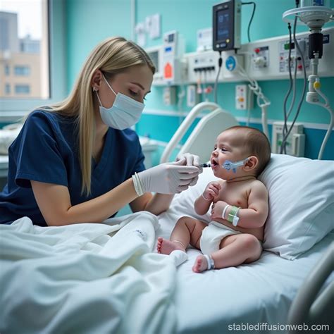 Pediatric Intensive Care Unit Scene | Stable Diffusion Online
