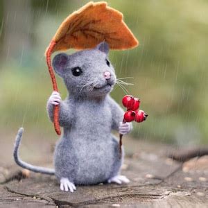 Image result for Easy Felted Mouse Tutorial
