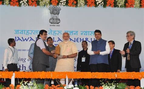 PM lays foundation stone for Fourth Container Terminal of JNPT