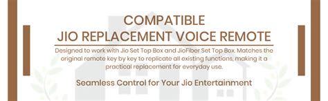 UnifieD HousE Plastic Replacement Bluetooth Voice Remote Control ...