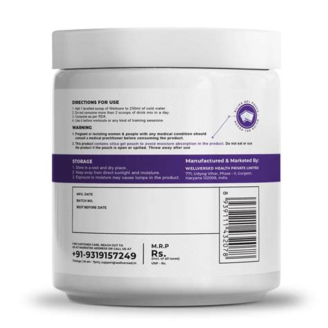 Wellcore - Warrior Pre Workout Supplement (195g, 15 Servings) — Wellversed