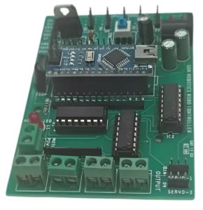 2WD - 4WD Robotics Controller with inbuilt motor driver, with arduino nano