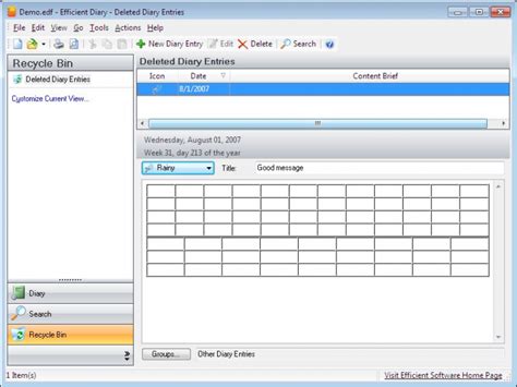 Diary Pro скачать на Windows бесплатно