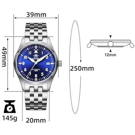 Addiesdive Mens Watch | Addiesdive MY-H2 Automatic Watch | Waterproof ...
