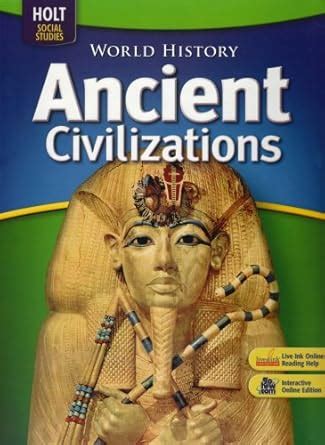 Buy World History, Grades 6-8 Ancient Civilizations: Holt World History ...