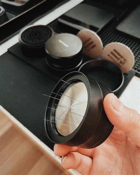 Normcore Adjustable 58mm Coffee Distribution Tool - Needle India | Ubuy