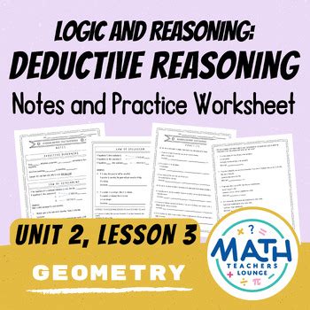 Image result for Deductive Reasoning Math