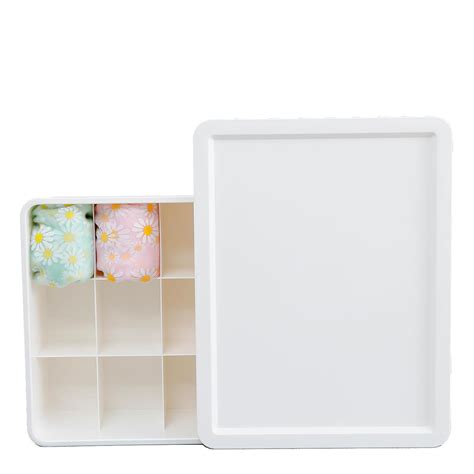 Kuber Industries Cloth Storage Box 15 Compartment with Lid|Wardrobe ...