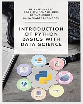 Introduction of Python Basics with Data Science: cookbook eBook ...