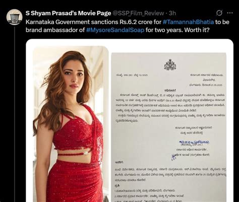 Explained: Tamannaah's Mysore Sandal deal and non-Kannada ambassador ...
