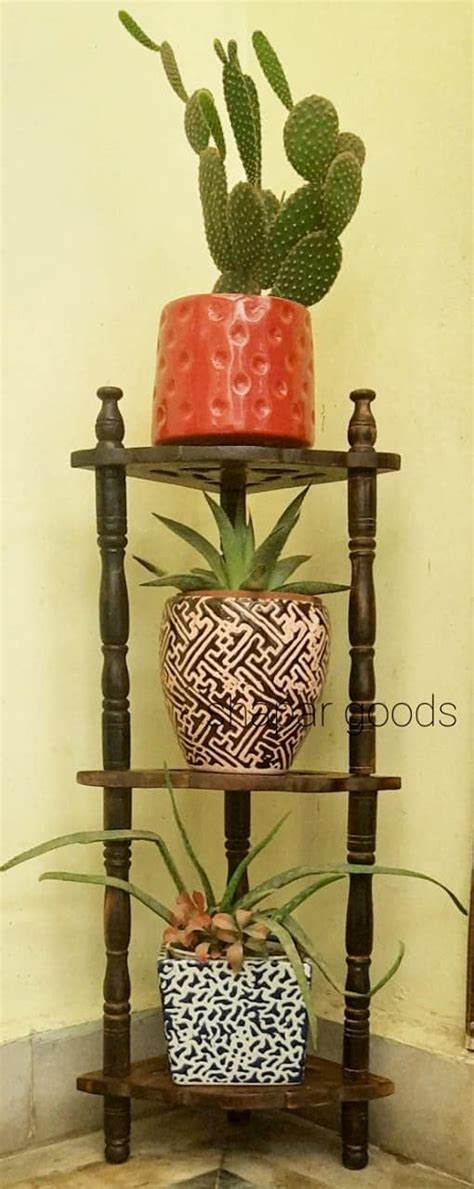 classic shoppe Multipurpose Mini Corner 3-Tier Corner Rack Shelves ...