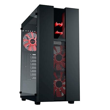Amazon.in: Buy daWg V' Series 350 Mid-Tower Gaming Cabinet/Case, Pre ...