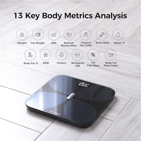 Buy Yunmai Smart Scale with BMI, Body Fat, Muscle Mass, Body Weight ...