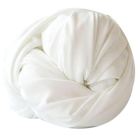 Babymoon Jersey Stretchable Baby Photography Shoot Wrap Cloth- Snow Wh ...