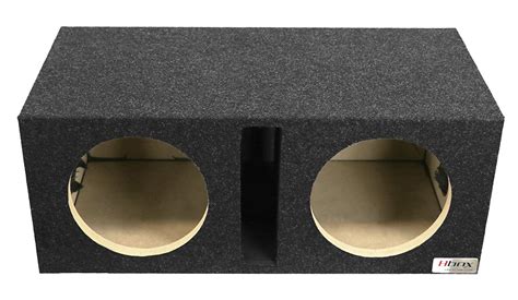 Bbox Pro Series Dual 10-Inch Shared Vent Subwoofer Enclosure (Charcoal ...