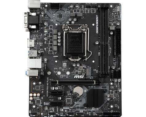 Amazon.in: Buy MSI H310M PRO M2 Plus mATX Motherboard (9th / 8th Gen ...